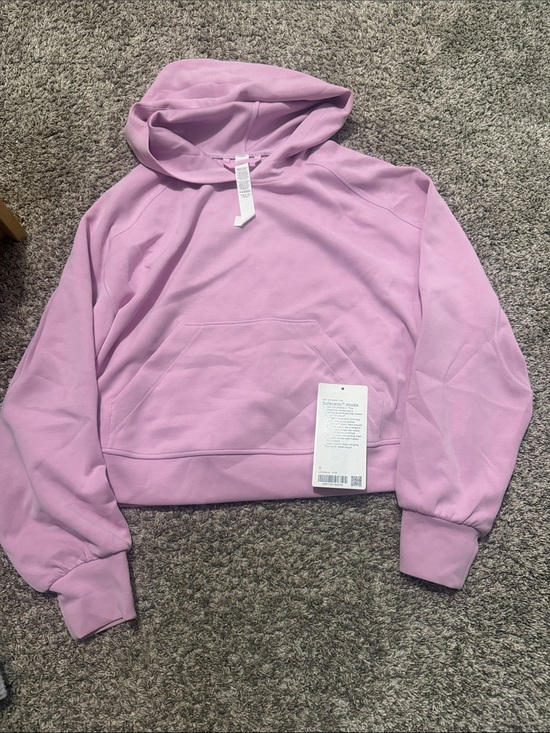 lululemon athletica Tops - lululemon athletica Lavender Cropped Hoodie